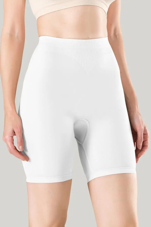 Woman's White Leg Corset 1203