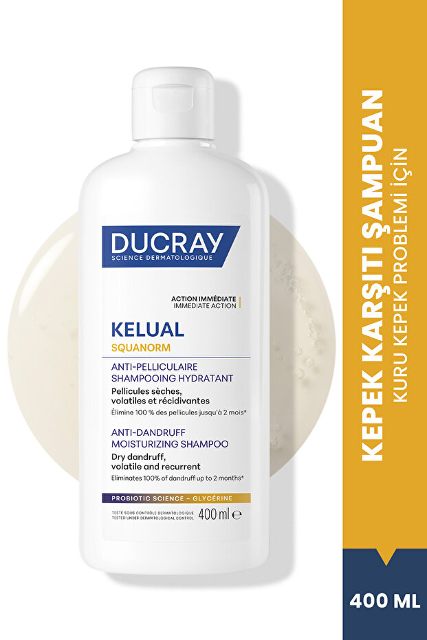 Kelual Squanorm Anti-Dandruff Shampoo for Dry Hair 400 ml