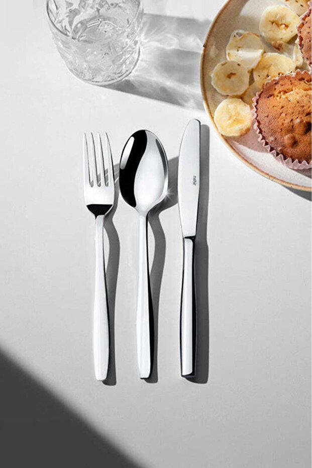 Sahra Sade 6-Person 18-Piece Boxed Dessert Cutlery Set