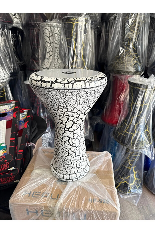 Darbuka beyaz çatlak.