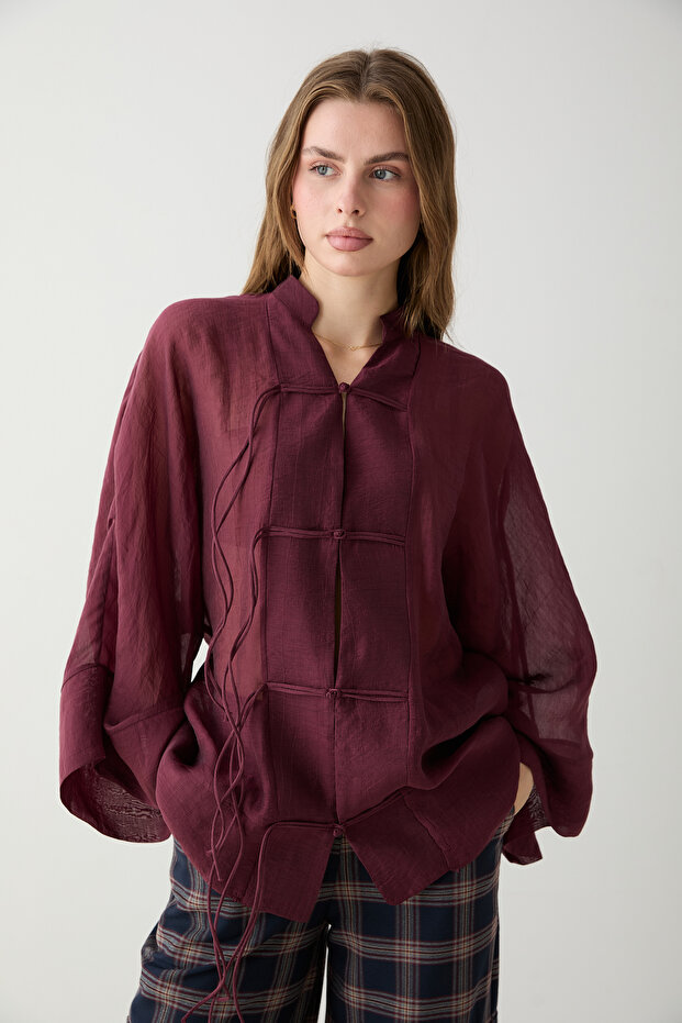 Plum Shirt Twoaw27Go00074