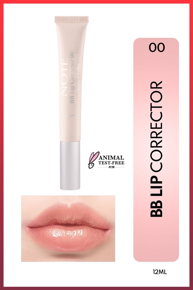 Bb Lip Corrector Color Equalizing and Moisturizing Lip Gloss - 00 - Transparent