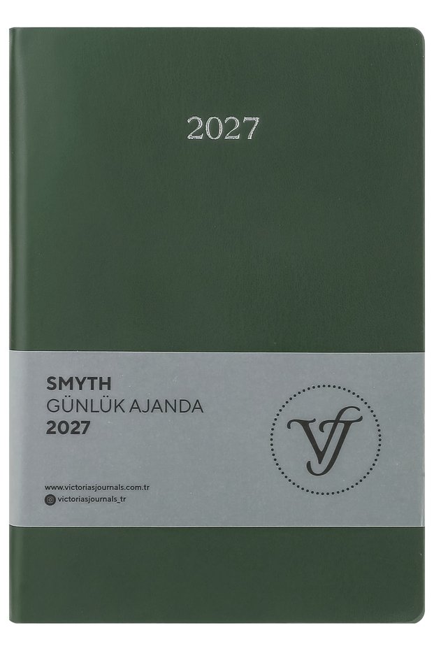 Smyth 2027 Daily Agenda A5 (14X21Cm) Flexible Cover Ivory 80 Gr.