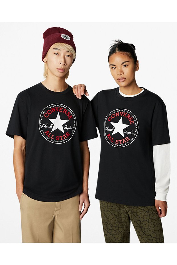 Black Sports T-Shirt Cn10025459-A01