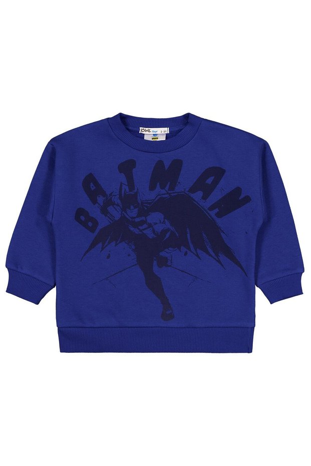 Blackout Printed 2-5 Years Old Sweatshirt - Blue 3-4 Years Old