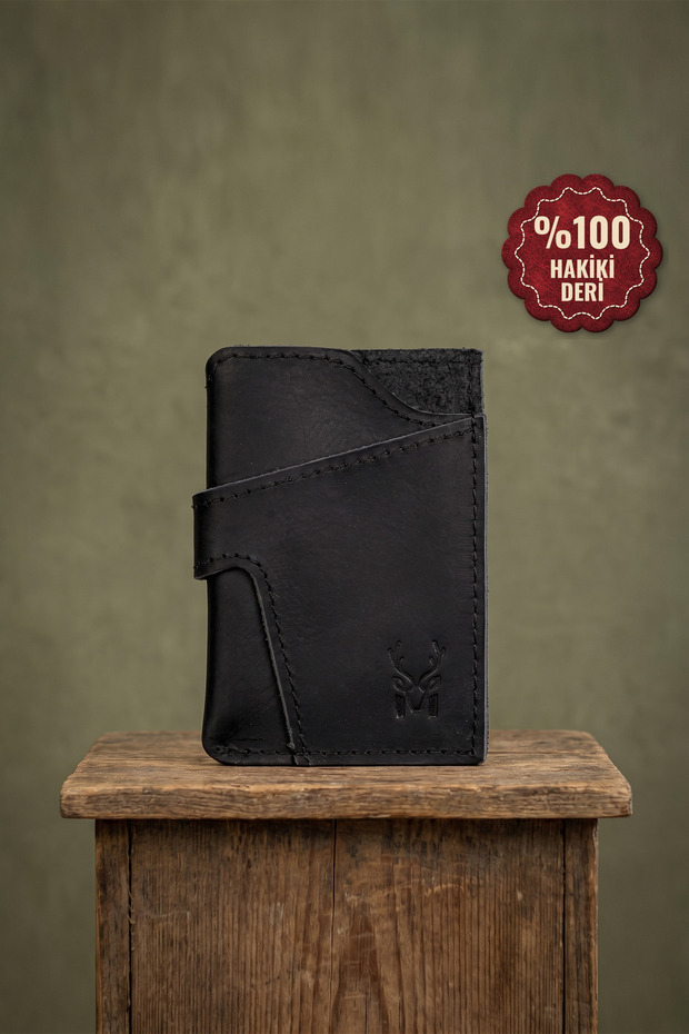 Napoli Vertical Genuine Leather Wallet | Card Holder Design, Compact Size, Ideal for Everyday Use