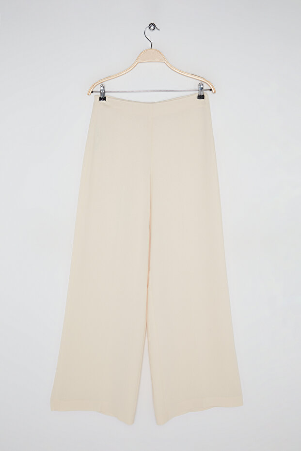 Kadın Natürel Pantolon - 2