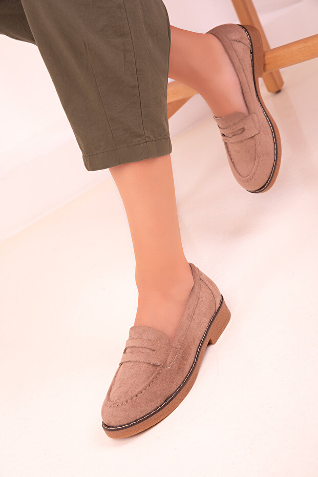 Mink Suede Women's Casual Shoes 18333