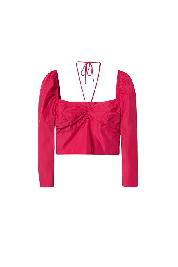 Fuşya Kadın Bluz 27036330 - 4