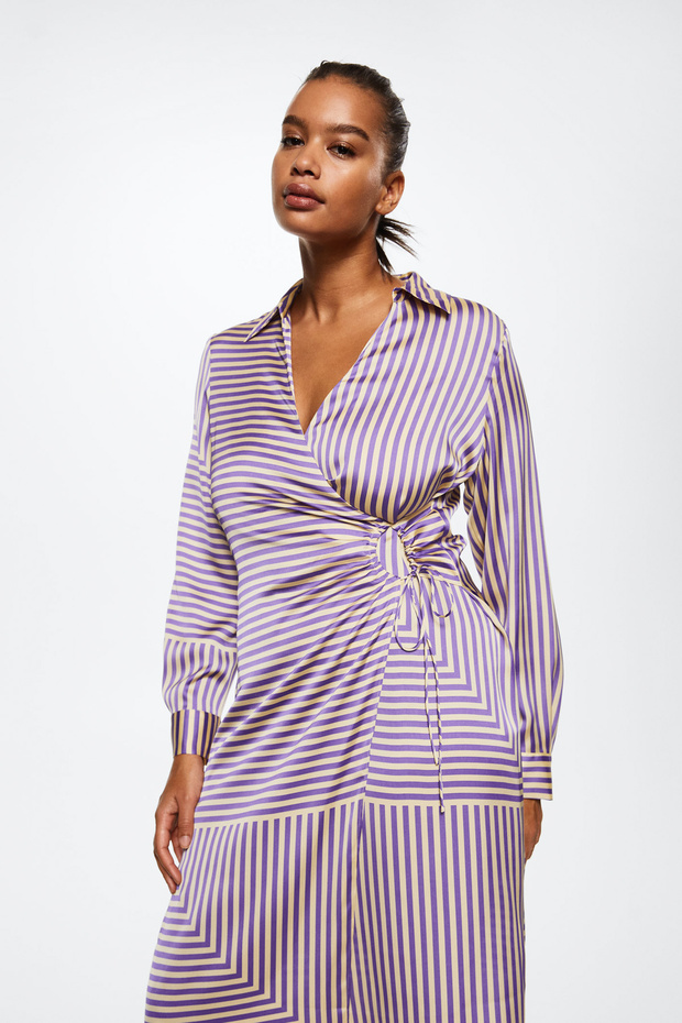 Mor Kadın Elbise 37032885 - 8