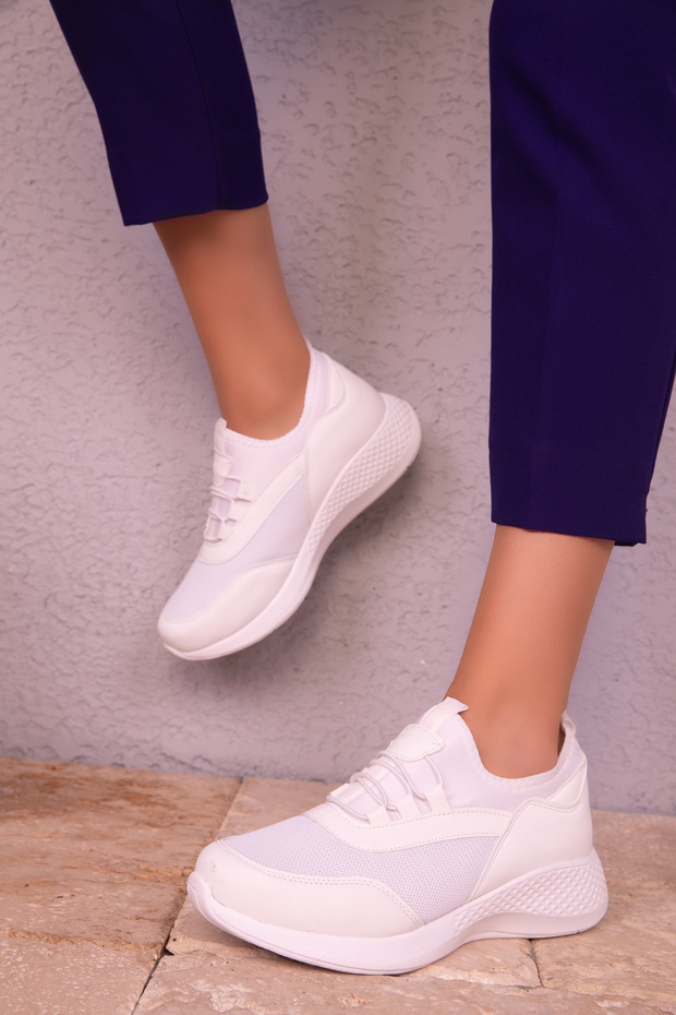 Női fehér tornacipő 15226 - 4