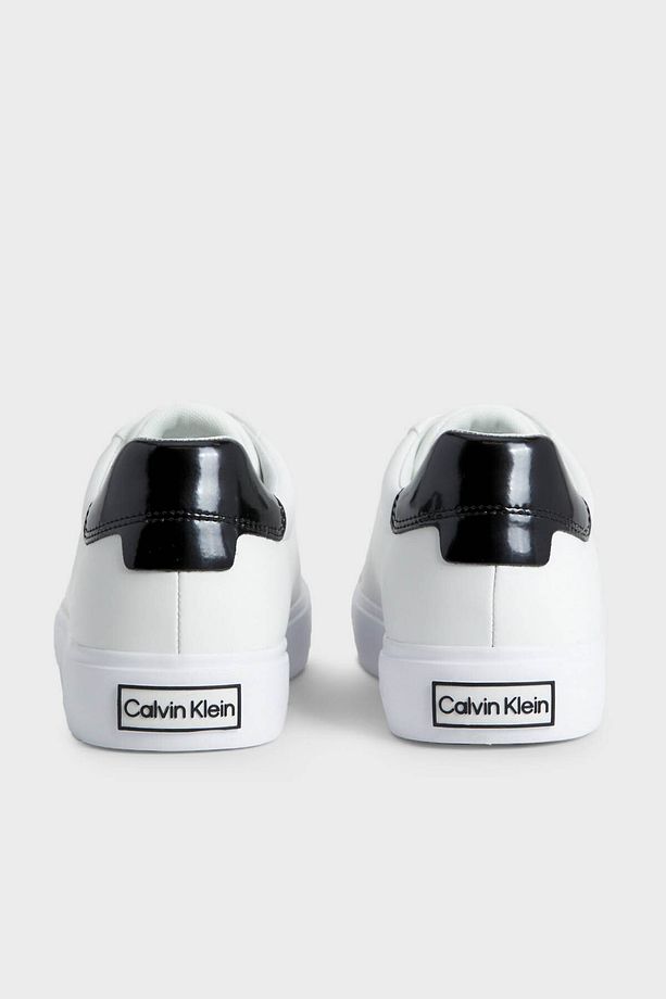 Hakiki Deri Logolu Sneaker Ayakkabı HW0HW016810K4 AYAKKABI HW0HW01681 0K4 - 3