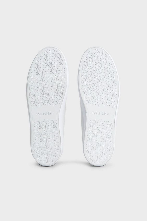 Hakiki Deri Logolu Sneaker Ayakkabı HW0HW016810K4 AYAKKABI HW0HW01681 0K4 - 5
