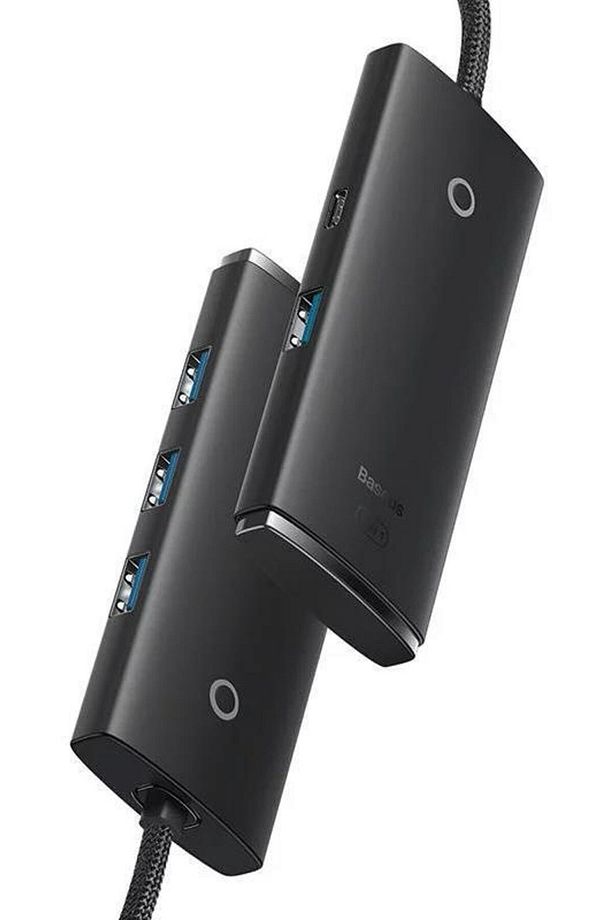 sfeyx Series 4 Portlu Type-c To Usb 3.0 Hub Adaptör 25cm Siyah Sphere 917250 news sfey 997516 - 3