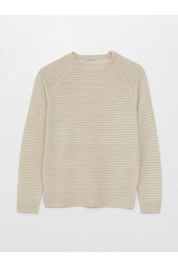 Vision Bisiklet Yaka Uzun Kollu Erkek Triko Kazak - 2