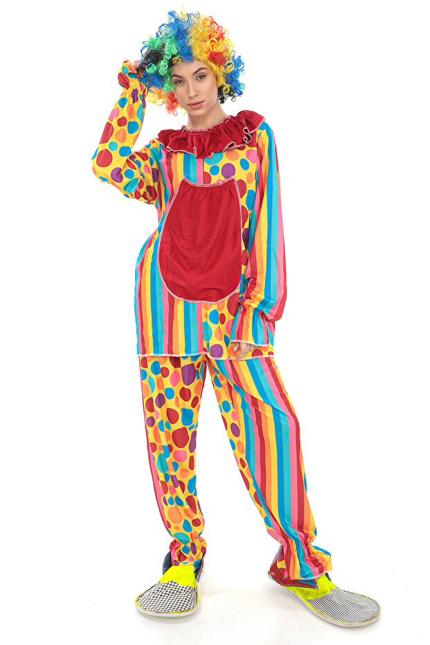 Unisex Adult Clown Set