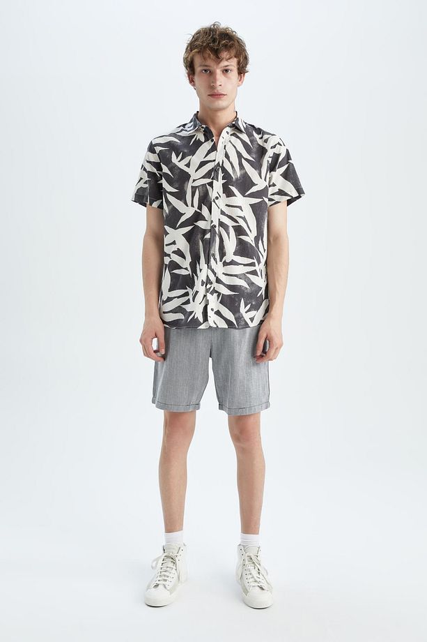 Regular Fit Bermuda - 1