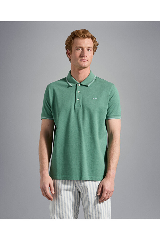 C.W.Cotton Men's Polo Shirt - Knitted