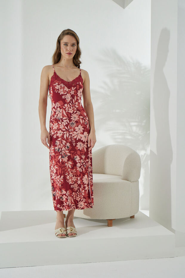 15172 Kadın Uzun Gecelik - 5