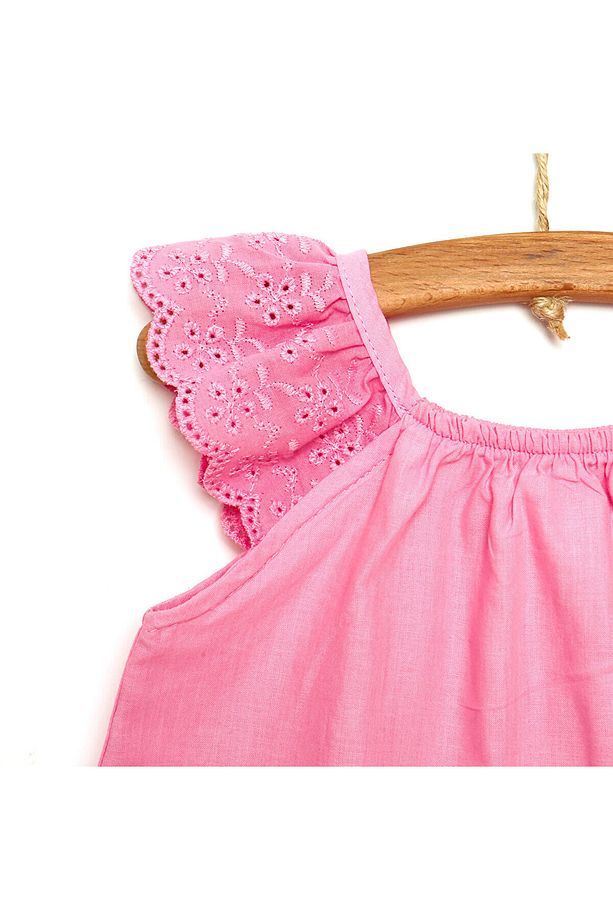 HelloBaby Basic Kız Bebek Fırfır Askılı Bluz Kız Bebek - 2