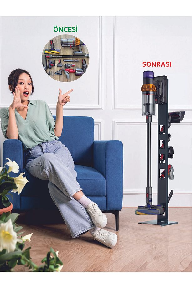 Dyson Gen5detect Uyumlu Dikey Süpürge Standı - 7