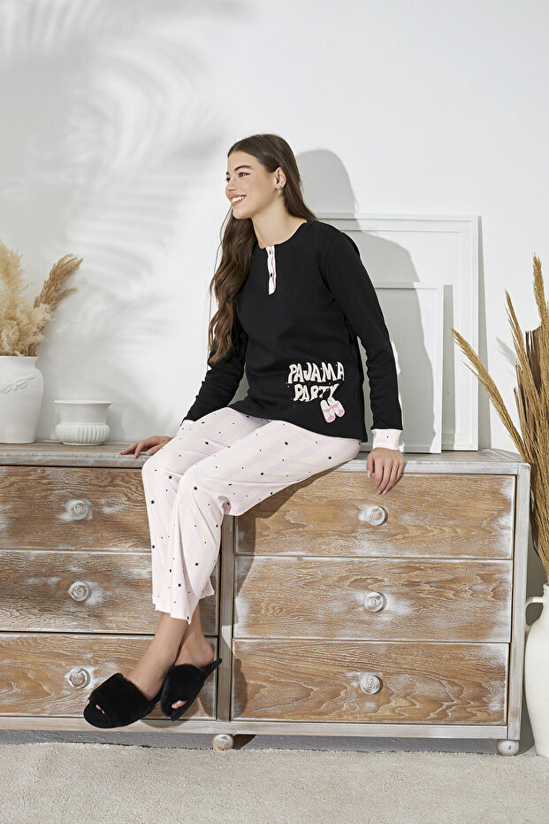 15216 PRINTED PAJAMAS SET - 1