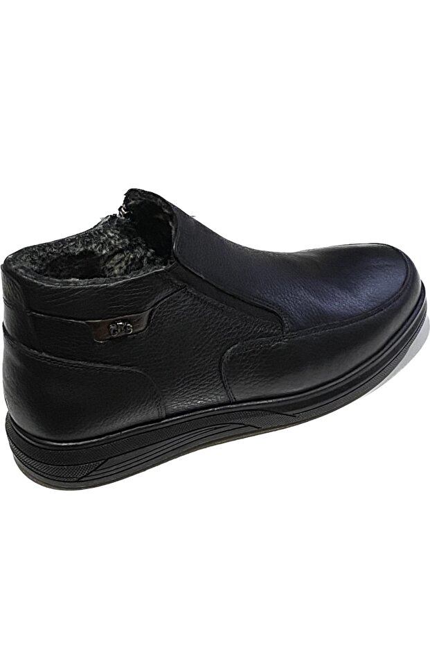 Hakiki deri Kürklü casual bot - 6