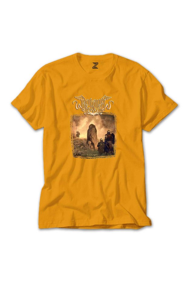 Arkona Slovo Color T-Shirt Yellow Color Size 3XL