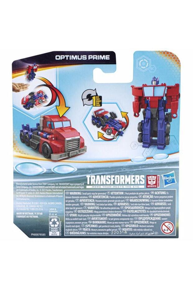 Earthspark Tek Adımda Dönüşen Figür Optimus Prime F6716 - 6