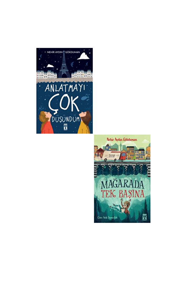Nehir Aydın Gökduman 2 Kitap Set / Anlatmayı Çok Düşündüm + Mağarada Tek Başına