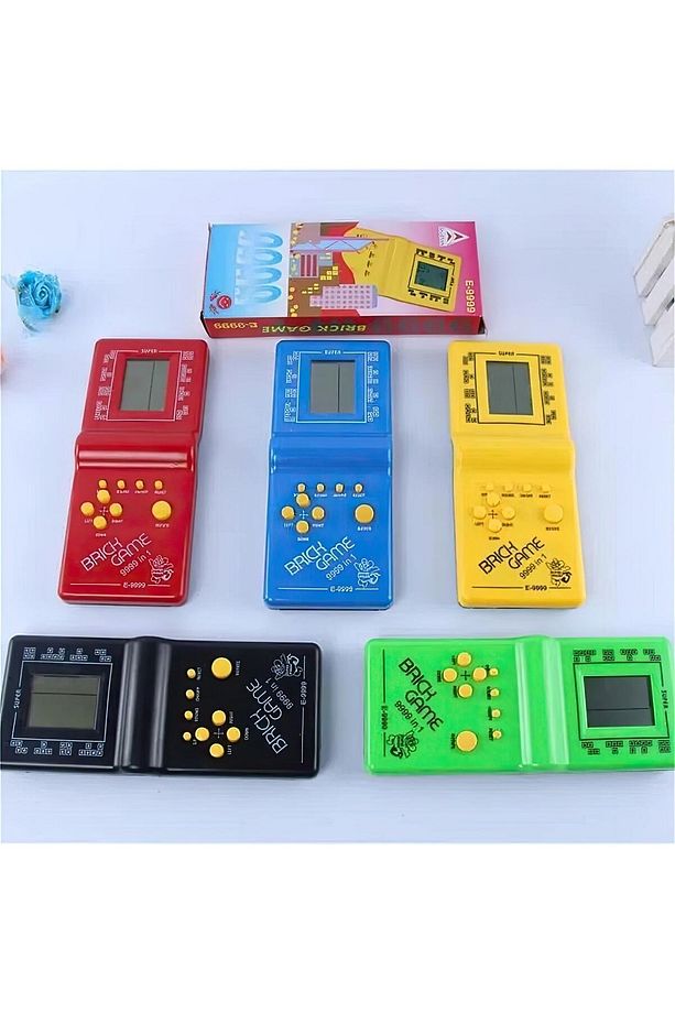 Tetris Nostaljik Atari Tetris El Atarisi Unutulmayan Tetris Oyun Karışık Renk Kutulu Tetris - 4