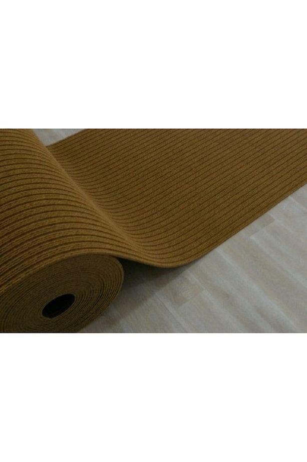 Hercules Koko Paspas Lastik Tabanlı Dış Ve Iç Mekan Kullanımına Uygun Kapı Önü Paspası 50x100 Sarı - 1