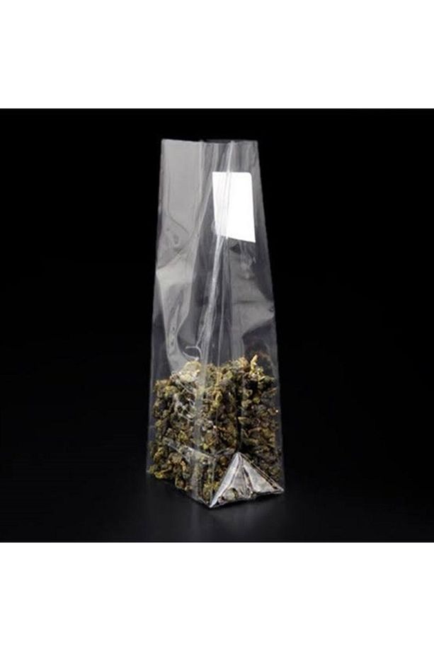 Opp Kare Tabanlı Oturan Torba 7,5 x 5 x 21 cm Şeffaf Opp Poşet 100 Adet - 1