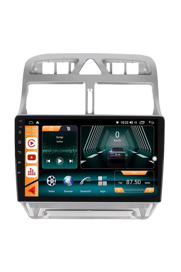 PEUGEOT 307 ANDROİD 13 MULTİMEDYA CARPLAY 4GB RAM+64GB HDD 2002-2013 NAVİGASYON EKRAN - 6