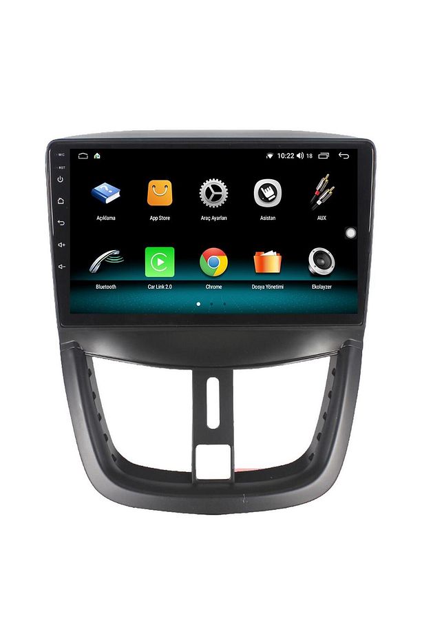 PEUGEOT 207 ANDROİD 13 MULTİMEDYA CARPLAY 4GB RAM+64GB HDD 2006-2010 NAVİGASYON EKRAN - 5