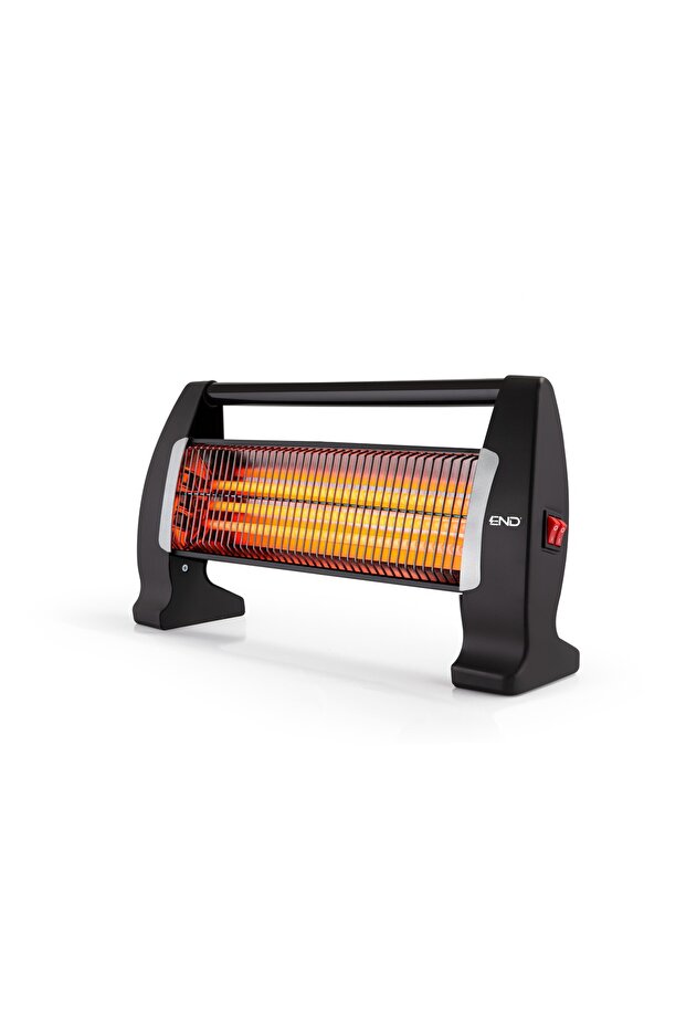 ELEKTRİKLİ 3 CAMLI DEVRİLME EMNİYETLİ 1500W QUARTZ AYAK ISITICISI - 1