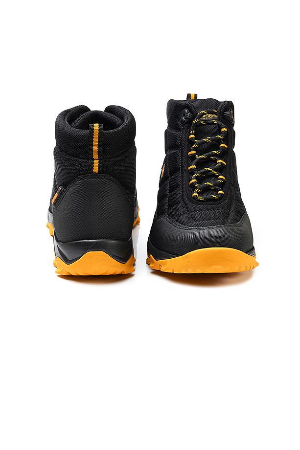 00170 Erkek Bot Su Geçirmez Unisex Waterproof Bağcıklı Bot - 6