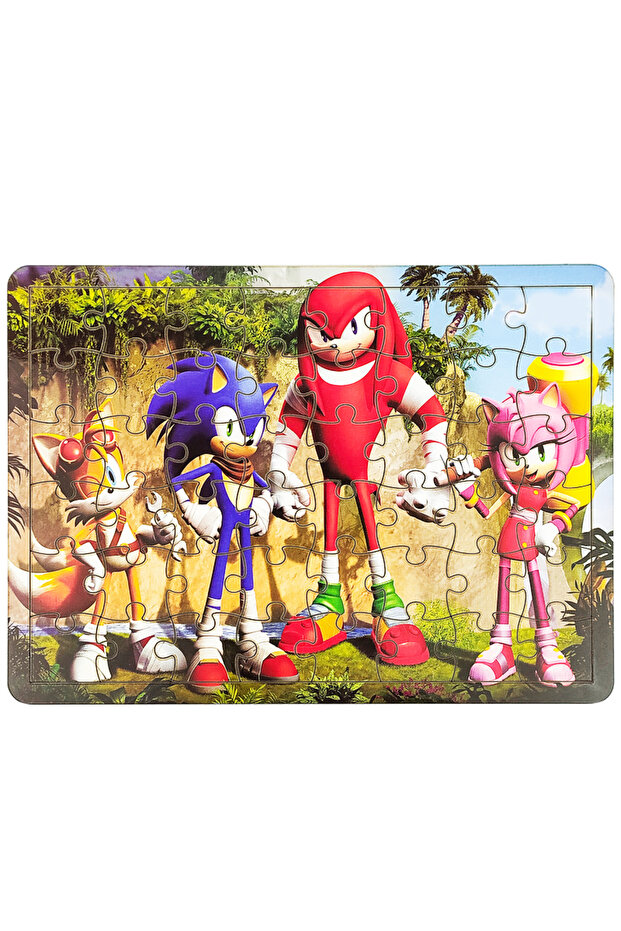 24 Parça Ahşap Puzzle - 1