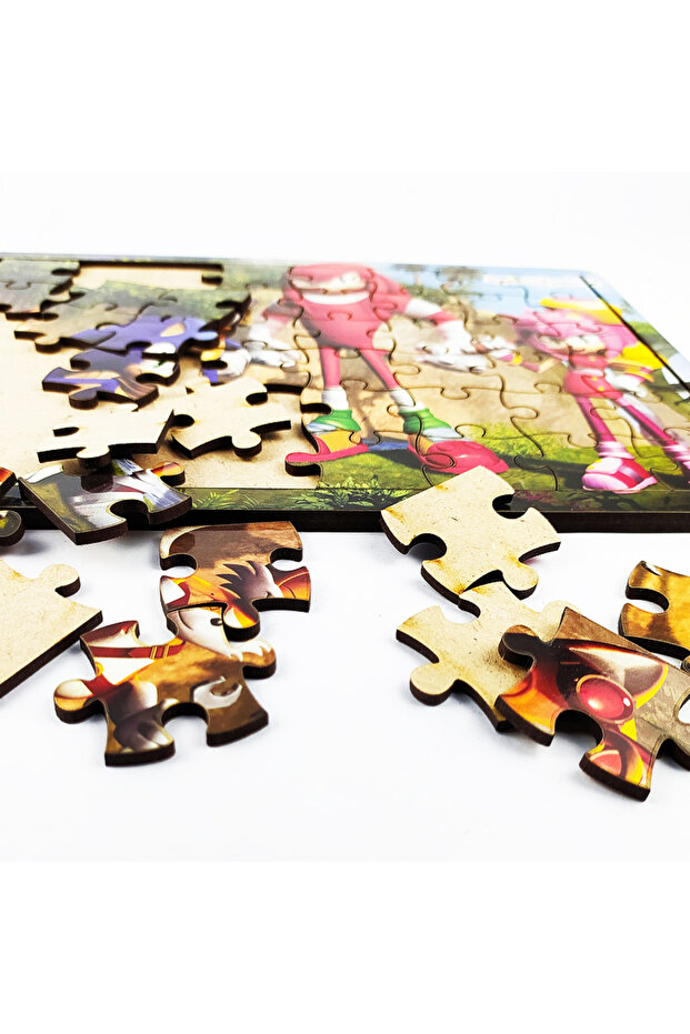 24 Parça Ahşap Puzzle - 3