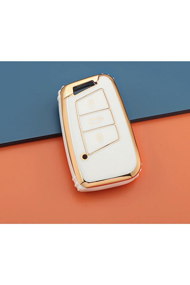 Skoda Super B Octavia Kamiq Karoq Kodiaq TPU Key Case Switchless Model