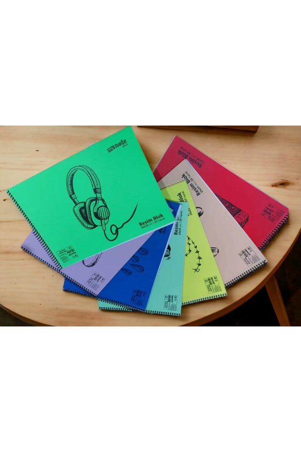 4 PCS 25X35 CM PLASTIC COVER 25 PAGE PICTURE BOOK 120 GR PAPER MIXED COLOR WILL WAY
