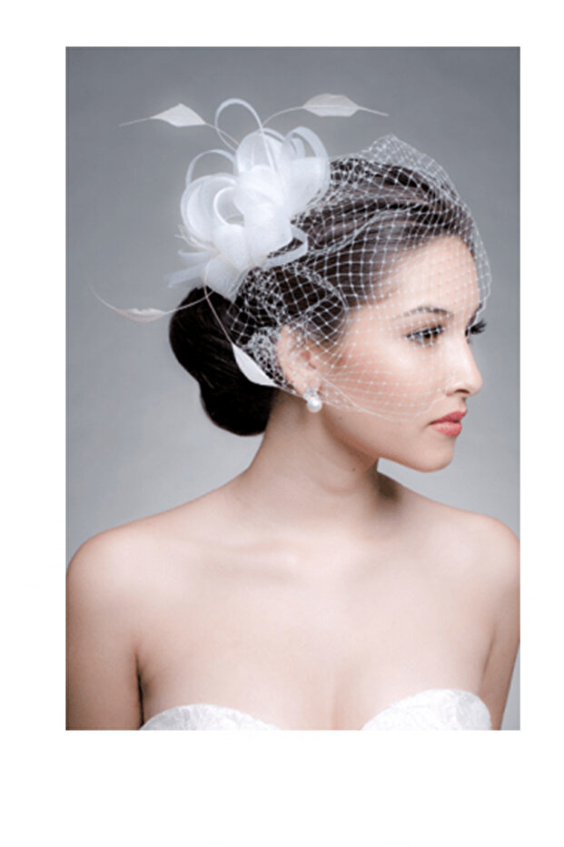 BRIDE CAP, WEDDING HAT, BRIDE POINTS VEIL, BRIDE VUALET, VUALET CAP, BRIDE HAT
