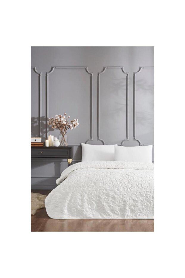 Trendy Double Blanket - Bone Colored - 1