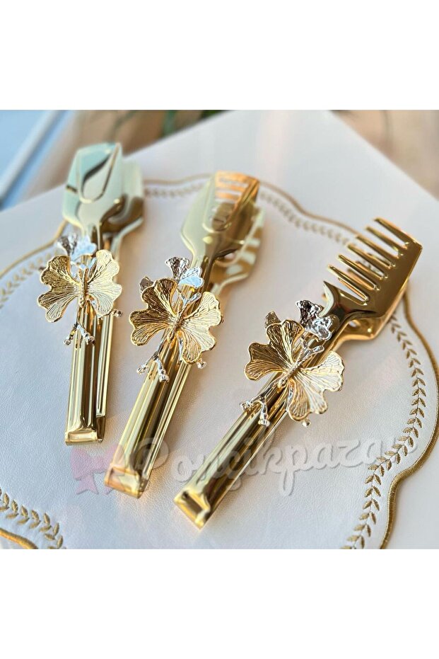 3 lü Gold Maşa Seti