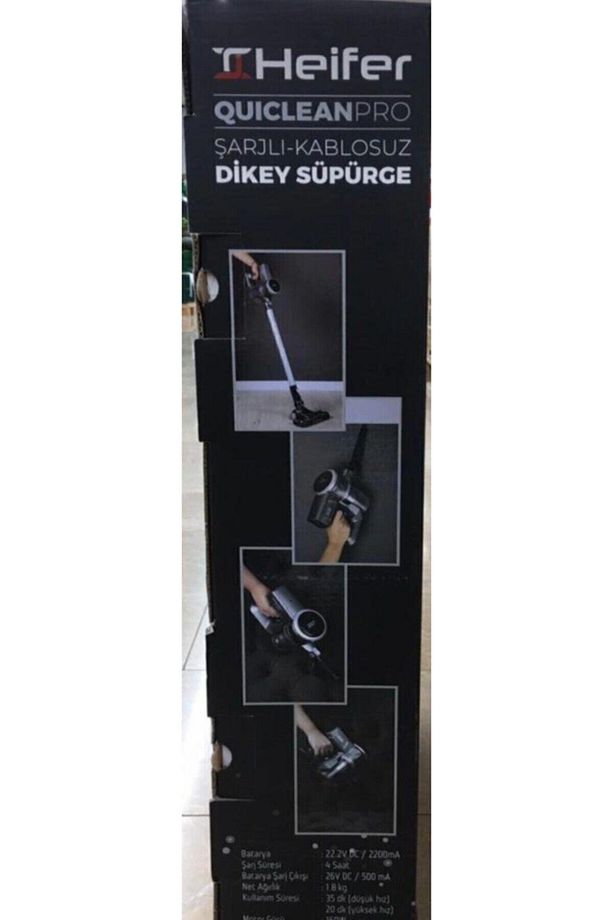 Quıclean Pro 22.2 V Kablosuz Dikey Şarjlı Süpürge. - 3