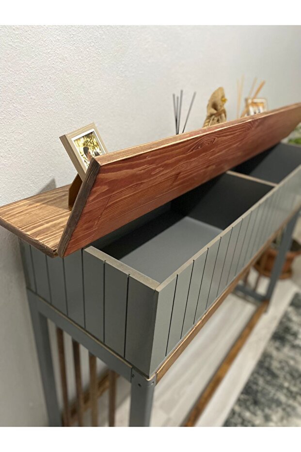 MODERN MASİF AHŞAP DRESUAR - KAPAKLI DRESUAR - 5