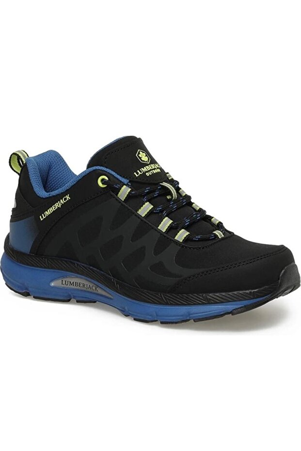 Ursa Black Cobalt Blue Detail Softshell Water Repellent Outdoor Men's