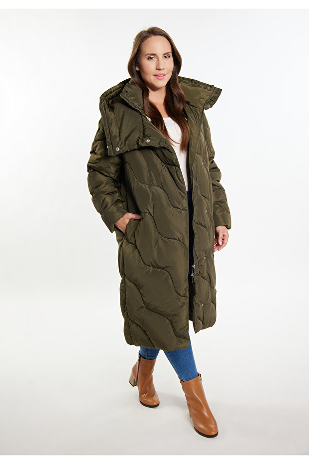 Langer Steppmantel sivene - 1