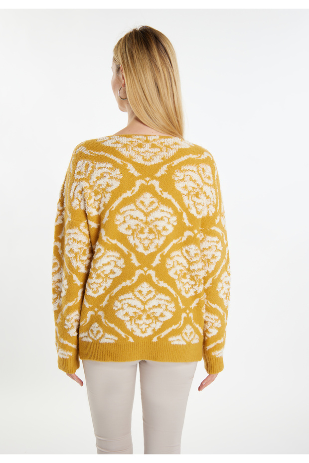 Strick Pullover sivene - 3