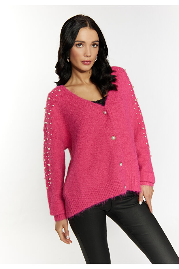 Strickjacke mit Perlen imane - 2